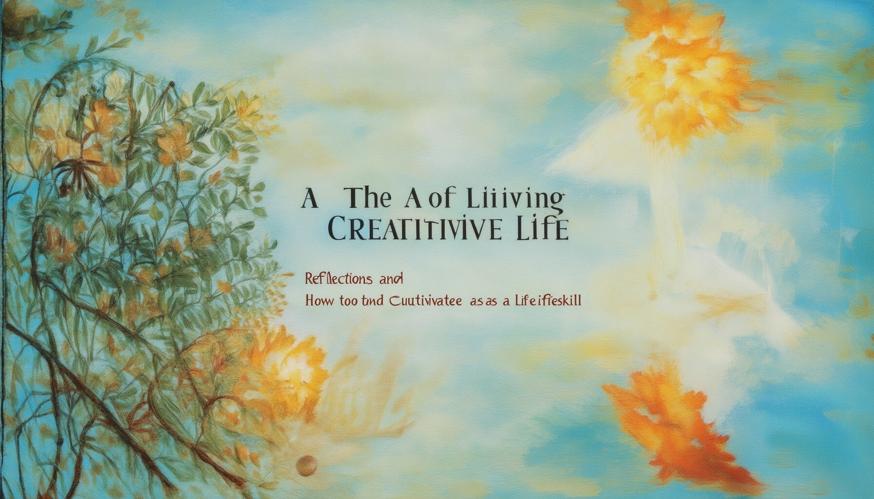 The Art of Living a Creative Life: Reflections and How to Cultivate ...