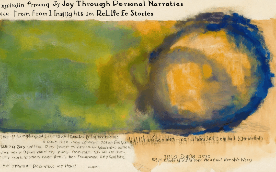 Exploring Joy Through Personal Narratives: Insights from Real-Life Stories