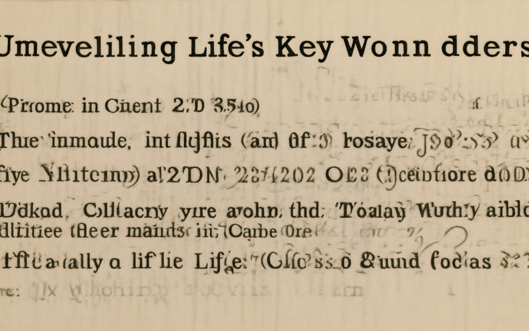 Unveiling Life’s Wonders: Key Themes in Essays