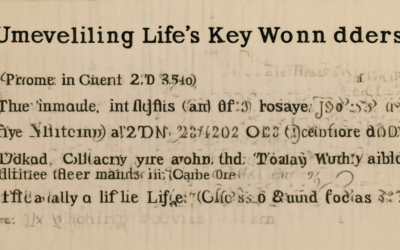Unveiling Life’s Wonders: Key Themes in Essays